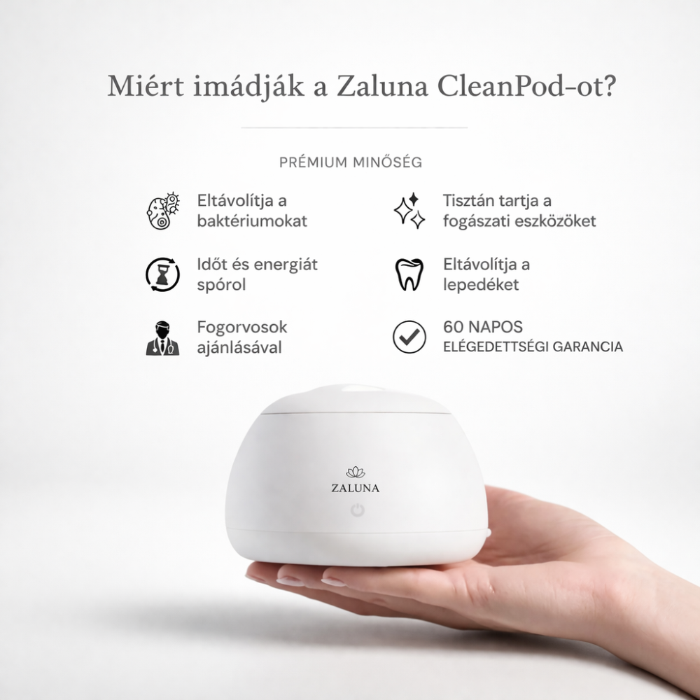 Zlauna CleanPod ultrahangos tisztító