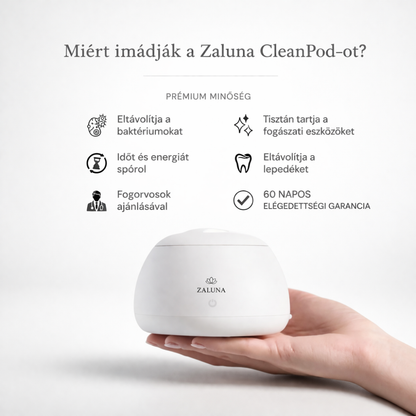 Zlauna CleanPod ultrahangos tisztító